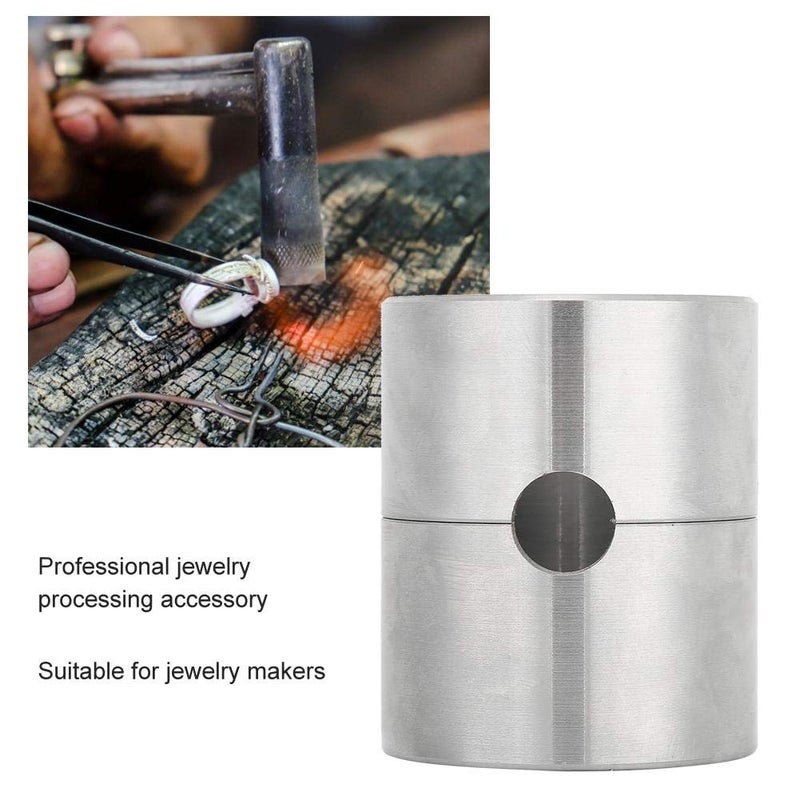 JADPES Sand Casting Kit, High Temperature Melting Pot Cast Iron Melting Pot Gold Melting Kit Jewelry Casting Container forJewelry Making Processing - Image 3